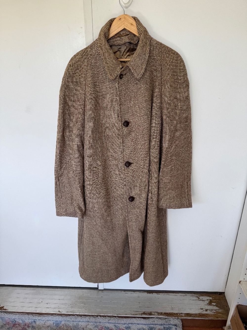 English Style Wool Coat